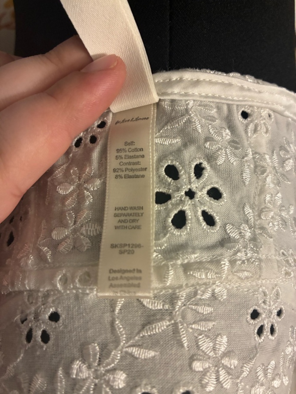 New For Love & Lemons Sophie Eyelet MiniSkirt in Size XL - Picture 8 of 17